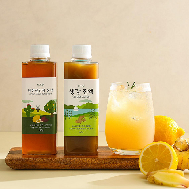 레몬 선인장 진액 션스팜 천년비결천년초, 1개, 480ml