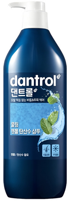 댄트롤 샴푸 쿨링, 820ml, 10개