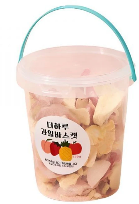 THEHARU 과일바스켓 동결건조과일칩 4종 블랜딩, 1개, 120g - 쿠팡