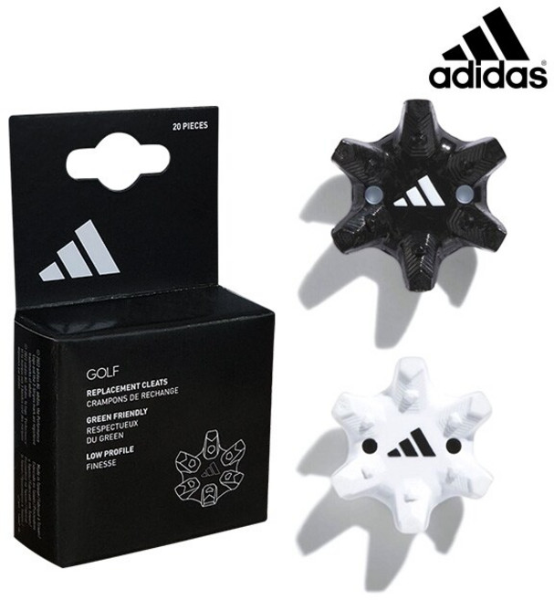 아디다스 NEW THINTECH 스파이크 골프화징 IA6409, 화이트, 1개