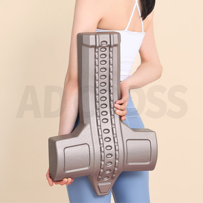 발란스코드 카이로프랙틱냅 어깨 등 허리 자세교정기 직장인 학생 굽은등 허리 바른자세 스트레칭 도구, 1개