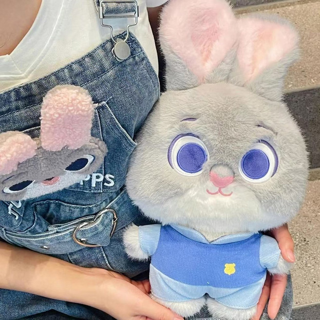 14세이상 주토피아 소프트 플러시 주디 인형 폭스 닉 봉제 소녀 선물 나무늘보 라이트닝 토끼 Q 버전, Judy, 30cm
