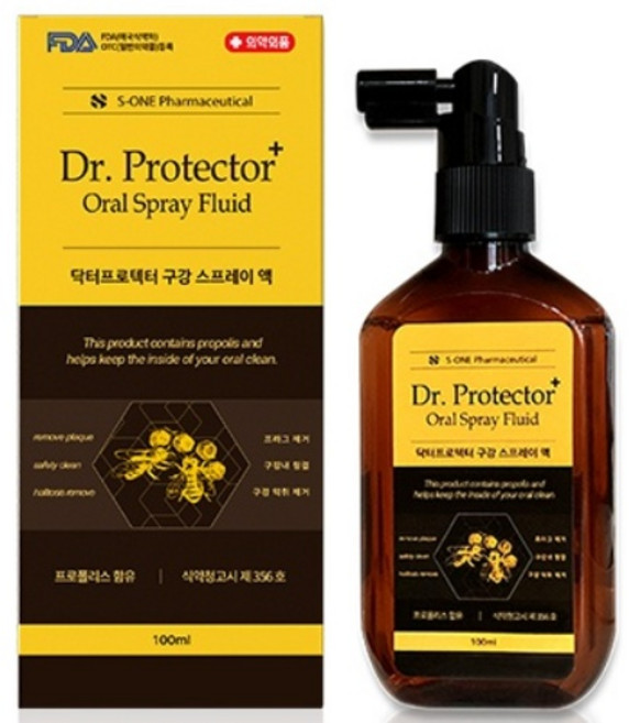 닥터프로텍터 입냄새 구취 제거 구강 세정 스프레이, 100ml, 1개