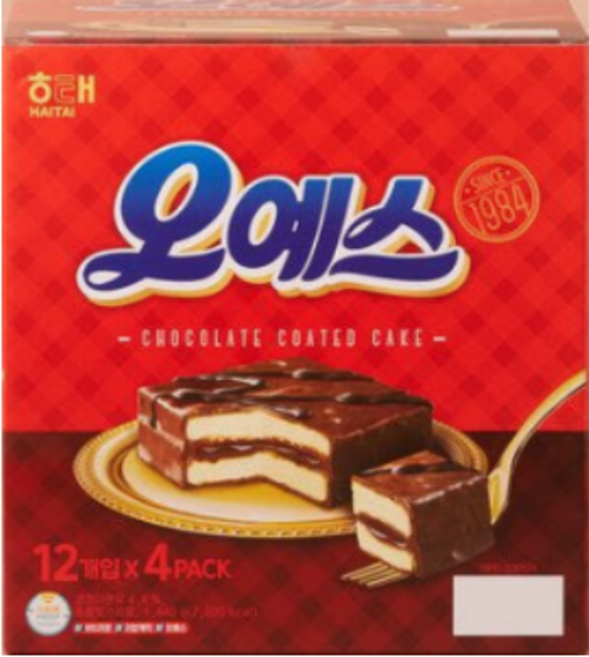 해태제과 오예스 파이 48p, 1.44kg, 1개