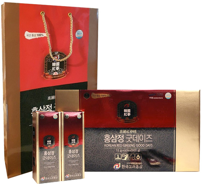 한국고려홍삼 굿데이즈 홍삼스틱 + 쇼핑백, 15g, 1개