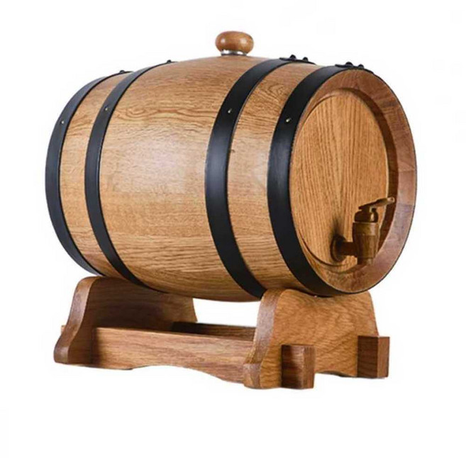 술 오크통 와인 증류주 가정용 디스펜서 보관 용기, 1개