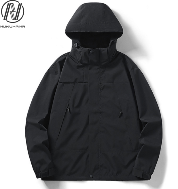 NUNUHANA 남녀공용 후드 빅사이즈 바람막이 Z56