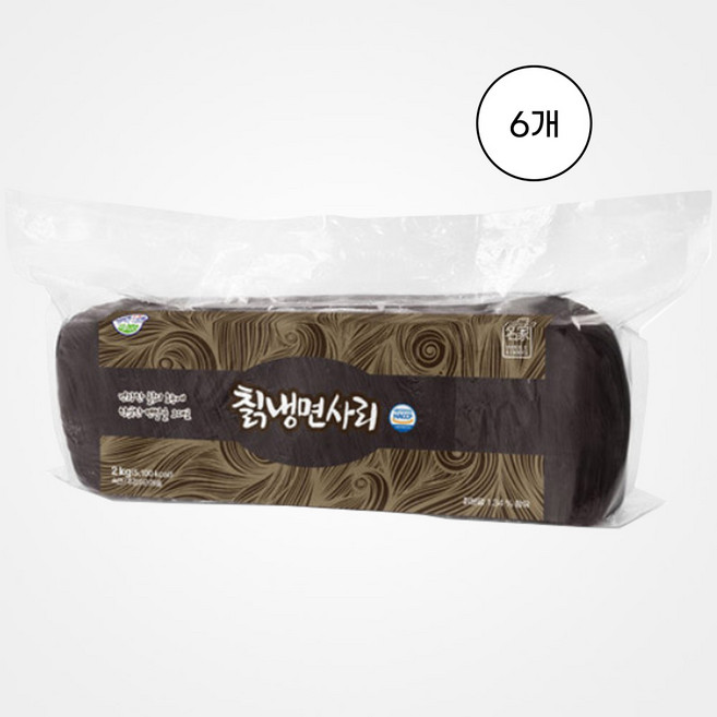 송학 칡냉면사리 2kg×6개, 2kg, 6개