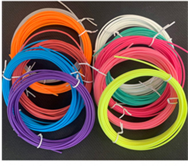 이지드로잉 티니핑 어린이 저온 3D펜 PCL 필라멘트 30m 단품 100m 세트, 30m 초록, PCL 저온 필라멘트