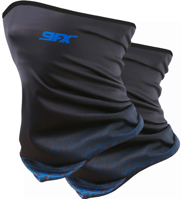 나인에프엑스 여름용 스포츠 자외선차단 마스크 2p, 9FX 이그니션 블루, 2개