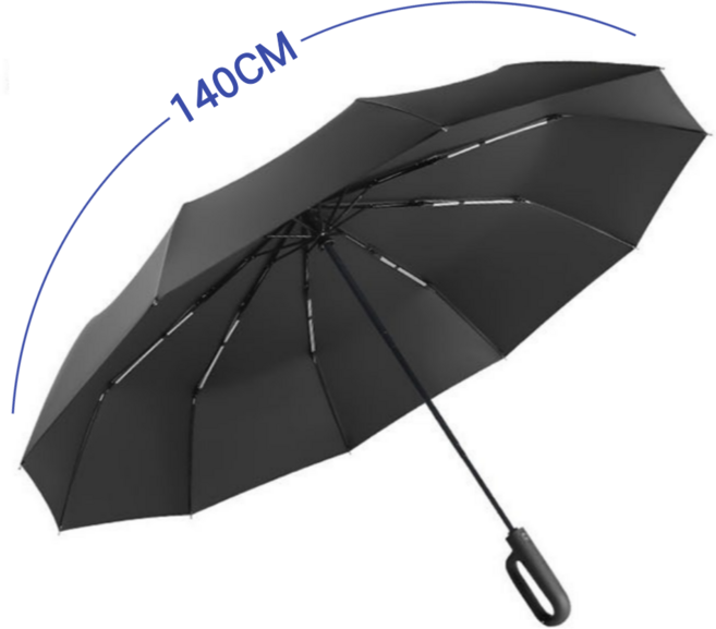 휴무드 초대형 접이식 3단 자동 골프우산