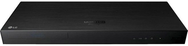 새로운 LG UBK90 UHD 스트리밍 - 4K 2D/3D 지역 무료 블루레이 디스크 DVD 플레이어 PAL/NTSC USB 전 세계 사용을 위한 100-240V 50/60Hz