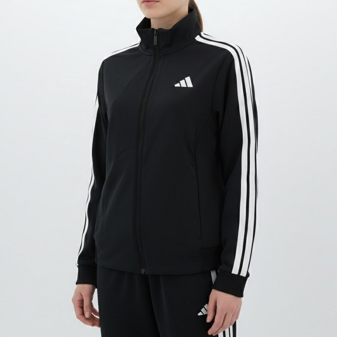 아디다스 여성 트랙탑 삼선 저지 집업 자켓 베이직 츄리닝 레트로 트레이닝 재킷 간절기 아우터