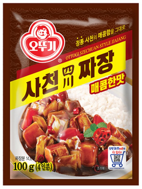 오뚜기 사천 짜장 100g, 1개