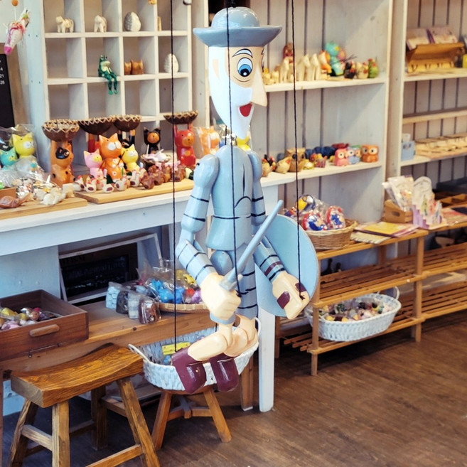 돈키호테 마리오네트 관절인형 인테리어장식 유치원 인형극 놀이 소품