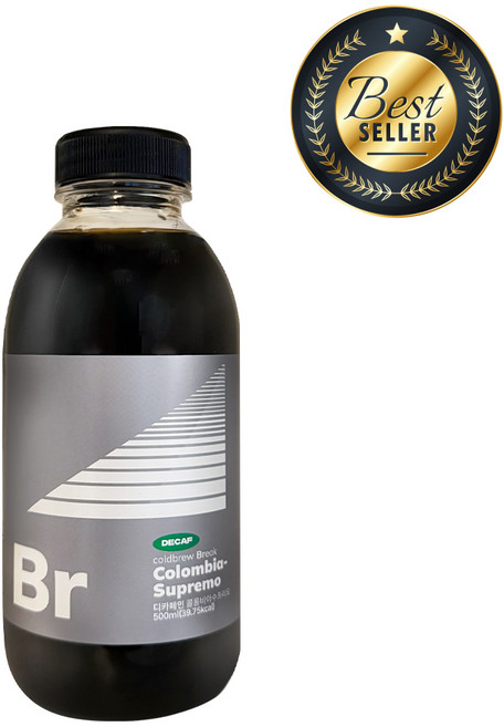 바른공장 콜드브루 원액 디카페인 깔끔 고소한맛 500ml