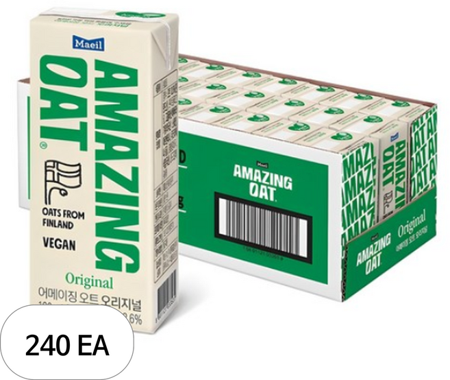 어메이징오트 오리지널 혼합음료, 190ml, 240개