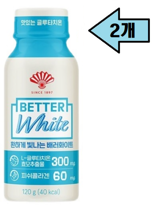 동화약품 배러화이트, 120g, 4개