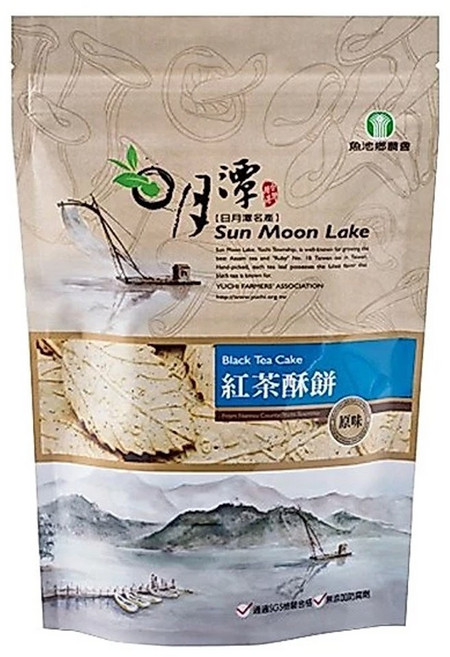日月潭農會 阿薩姆紅茶酥餅100g / 阿薩姆小茶餅96g, 1個, 【一包】阿薩姆紅茶酥餅100g, 100g