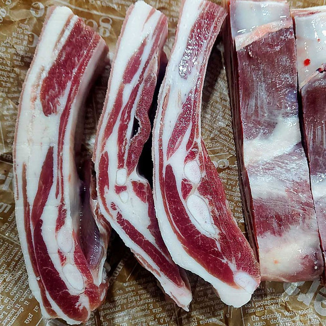 (배터짐) 캠핑가자! 숙성 양숄더랙 양배갈비 양깍두기 세트 (일요일&당일발송), 1개, 양대갈비 1kg2가지소스