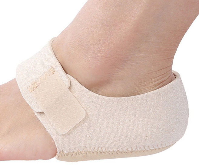 노스바이크 실리콘 발 뒤꿈치 보호대 쿠션 패드 NB-124, 1세트