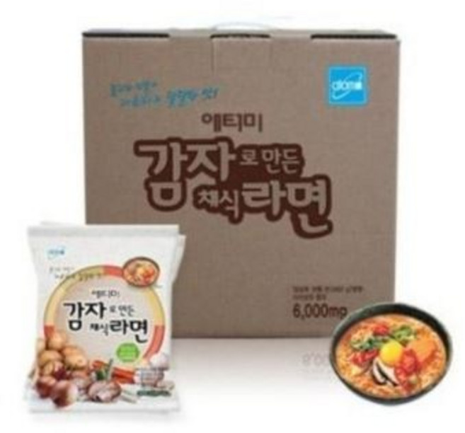 애터미 감자로만든채식라면, 21개