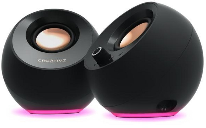 크리에이티브 PEBBLE PRO 블랙 (정품) 블루투스스피커 2채널, Creative PEBBLE PRO