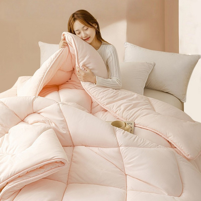 LINSHU 부드러운 차렵이불 따뜻함 유지 알러지케어