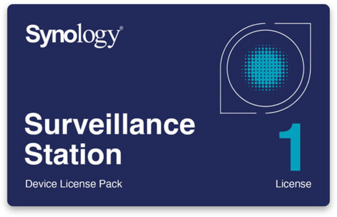 Synology Surveillance Station 監控授權包, 1個