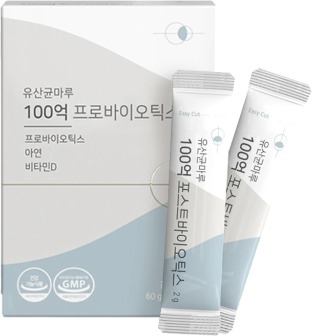 유산균 100억 보장 프로 포스트 바이오틱스 모유 유래 2g x 30포 닥터마루, 60g, 1박스 - 쿠팡