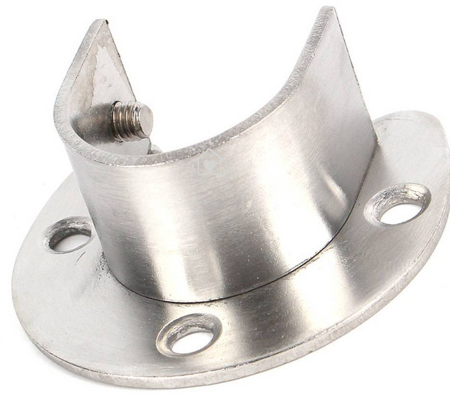 옷걸이봉 압축봉 스텐 봉받침 소켓 홀더 32mm 커튼설치 압축봉설치 행거설치