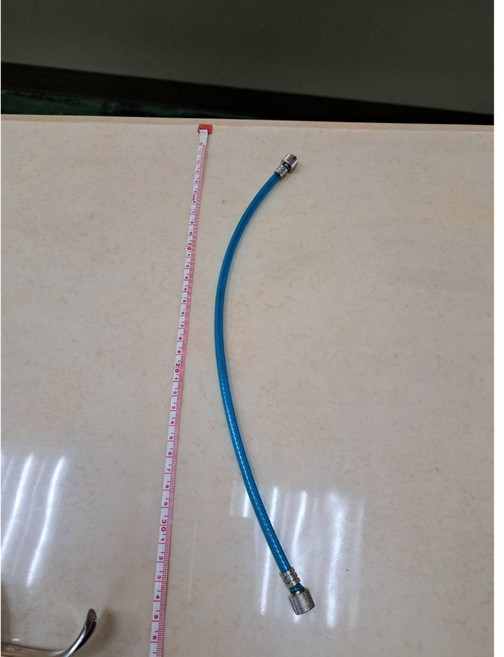 台灣製造 無油式空壓機 鋼彈模型美甲噴漆噴槍無油靜音, 1個, 藍色,5米225元含接頭
