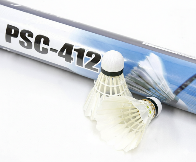 가성비 종결자 셔틀콕 PSC-412 오리털 사계절전용, 1개, 12개입, 깃털