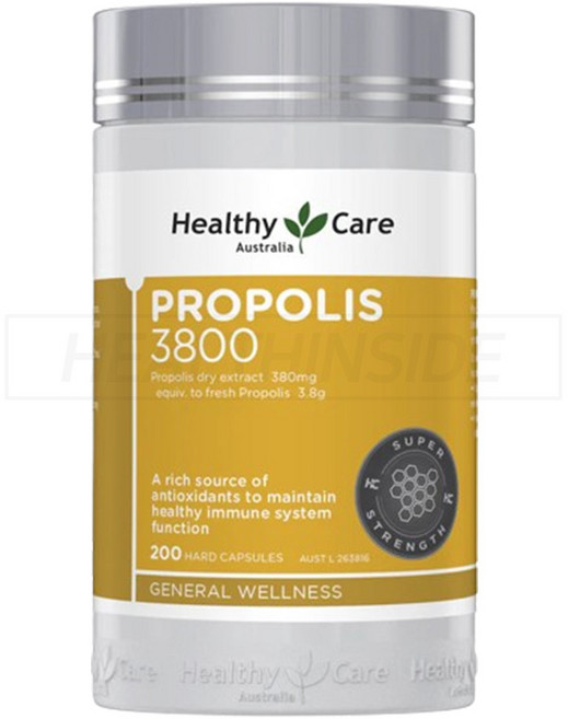 헬시케어 고농도 프로폴리스 3800mg 캡슐, 200정, 1개