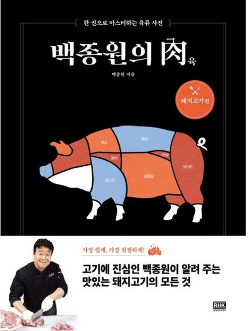 백종원의 肉(육) : 돼지고기 편 (한 권으로 마스터하는 육류 사전)