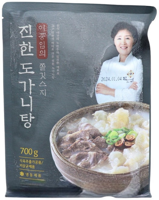 이종임의 더푸짐한 쫄깃스지 진한 도가니탕, 700g, 6개