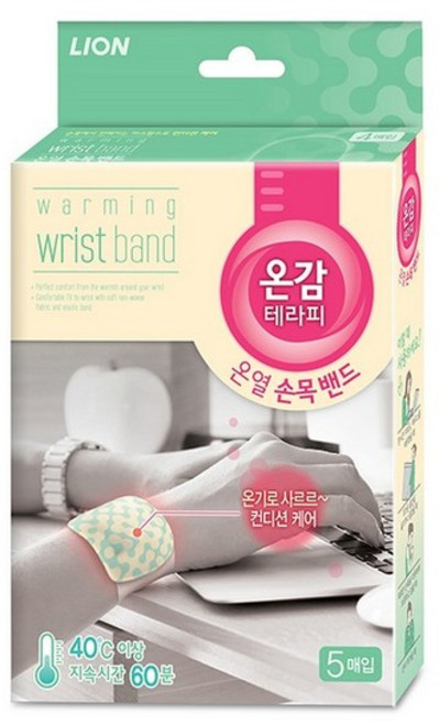 온감테라피 온열 손목 밴드 5매입, 없음