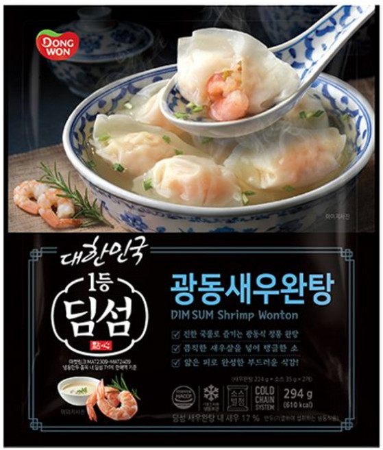 딤섬 광동새우완탕, 6개, 294g
