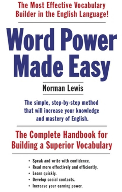 (영문도서) Word Power Made Easy: The Complete Handbook for Building a Superior Vocabulary Mass Market Paperbound, Anchor Books, English, 9781101873854