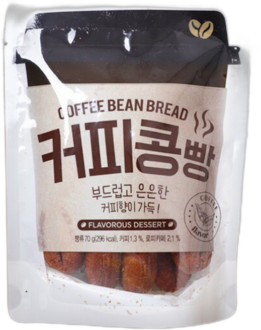 만쥬데이 부드럽고 은은한 커피콩빵 (총 ), 10개, 700g