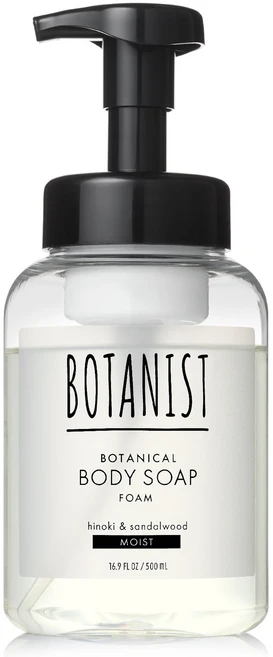 보타니스트 보태니컬 바디 솝 모이스트 폼 타입 히노키 & 샌달우드 향, 1개, 500ml - 쿠팡