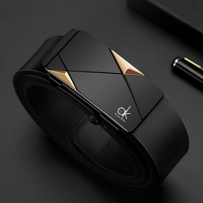 남성 캐주얼 비즈니스 벨트 트렌드 패션 일상 벨트