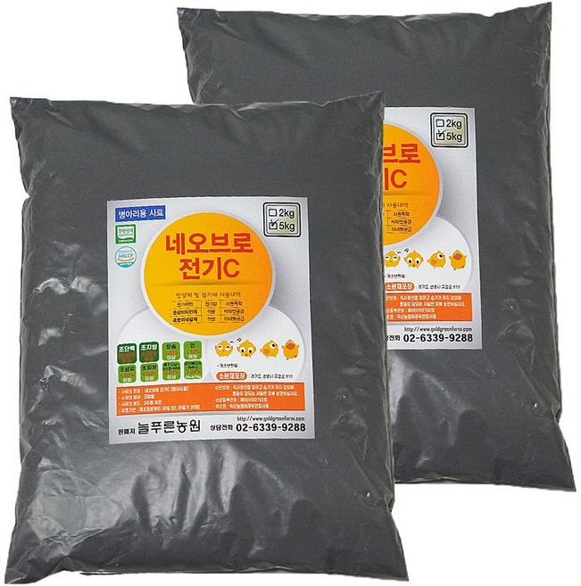 늘푸른농원 병아리 사료 10kg, 1개