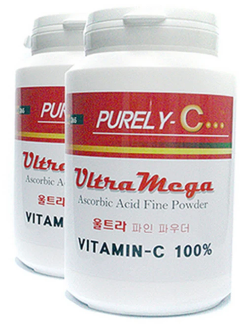 HNH365 DSM 영국산 비타민C 가루 초미립자 울트라파인파우더 분말 비타민C 270g 천연원료 메가도스용, 1개 - 쿠팡
