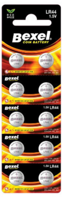 벡셀 코인건전지 LR44, 10개, 10개입