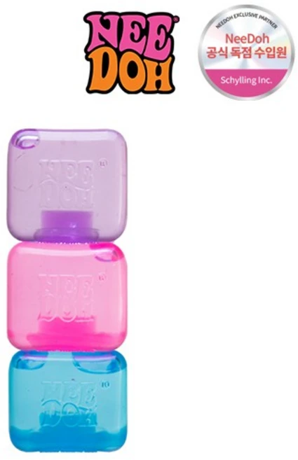 니도 나이스 베이비 3종 로제 스트레스볼 말랑이, 3종(블루/퍼플/핑크) - 쿠팡