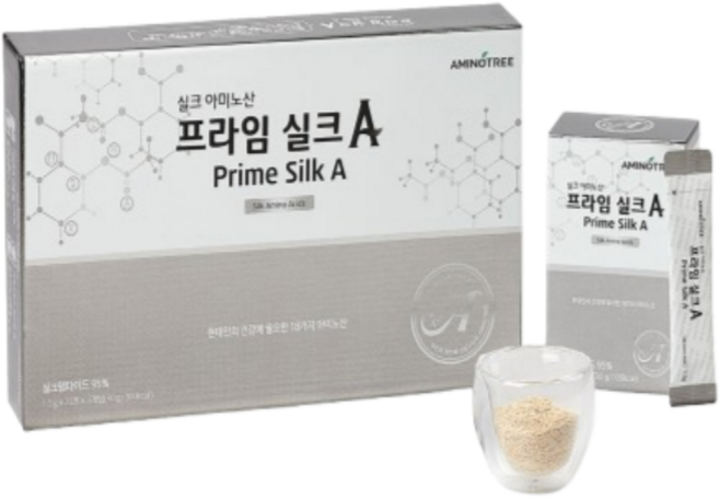 실크아미노산 프라임실크 A 60포 누에 아미노산 영양제, 3개, 30g