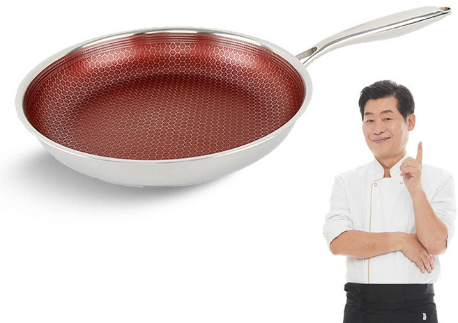 이연복 클래딘 베네치아 통3중 인덕션 28cm 후라이팬muj71PlN