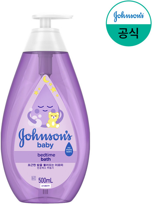존슨즈베이비 베드타임 베이비 바스, 500ml, 1개
