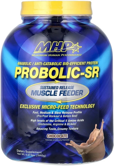 MHP Probolic-SR Chocolate 4.27 lbs (1 940 g), 1936 g, 1.94kg, 1개 - 쿠팡